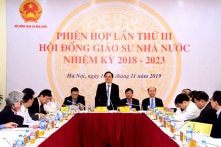424 ứng viên GS, PGS đạt phiếu tín nhiệm của Hội đồng Giáo sư Nhà nước
